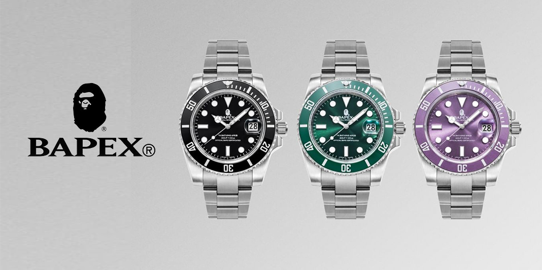 BAPE Drops 100M Water-Resistant BAPEX Type 1 Watch Collection