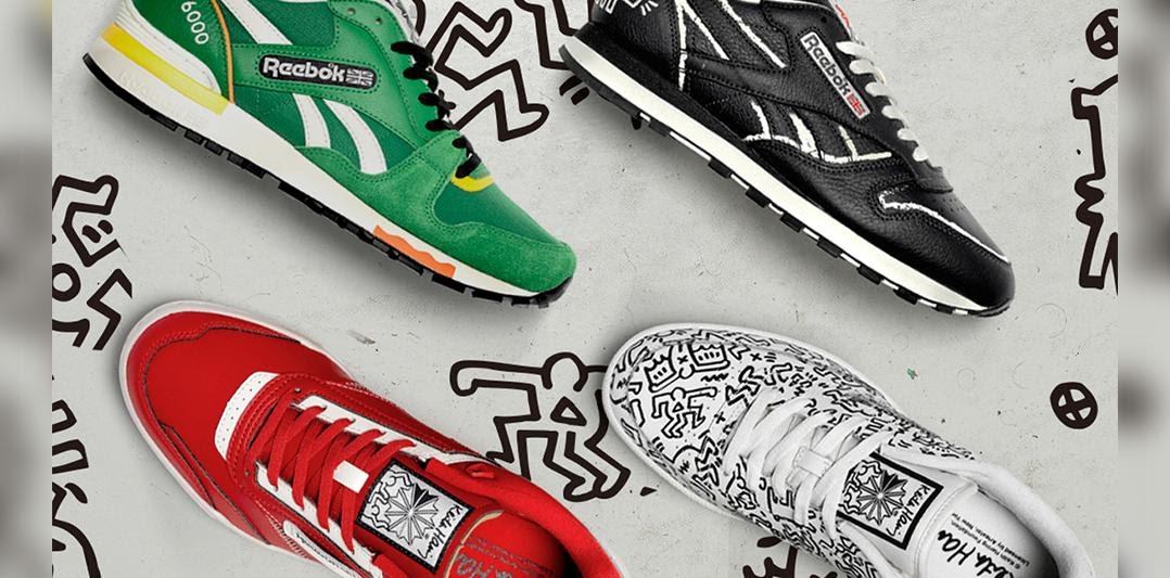 Reebok Unveils New Keith Haring-Inspired Sneaker Collection Full Of Popping Motifs