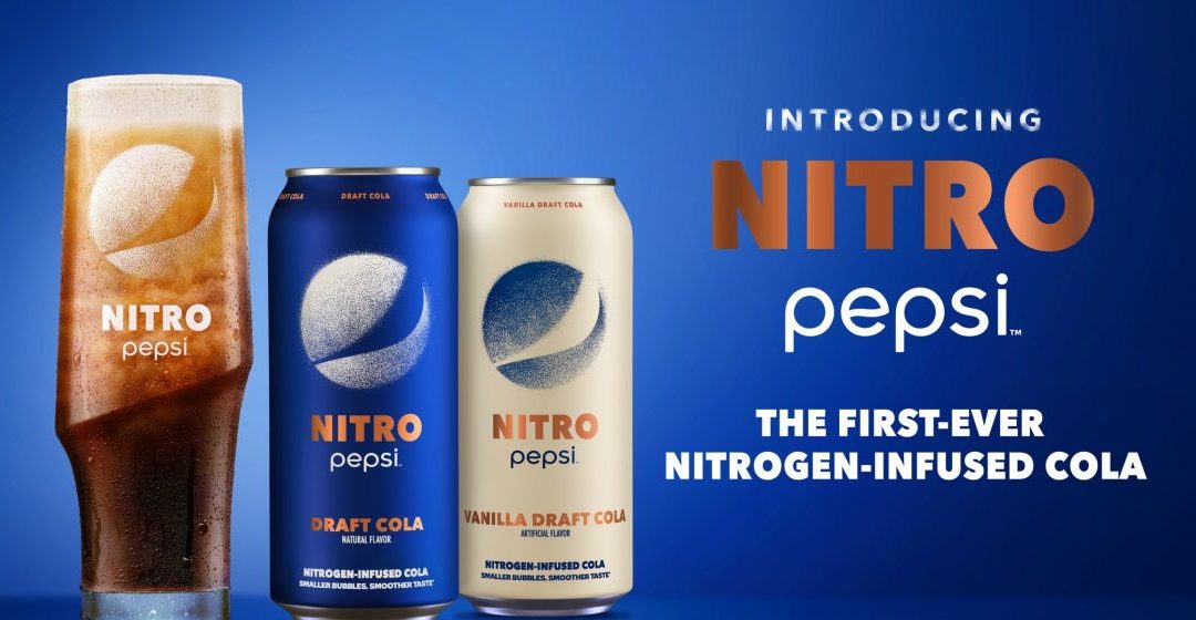 PEPSI® Launches NITRO PEPSI™, The First-Ever Nitrogen-Infused Cola…That’s Not a Traditional Soda