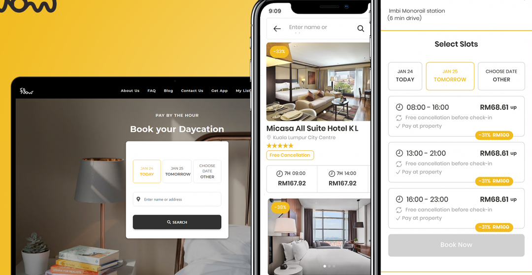 Flow App Launches in Malaysia: It is Time to Live the New Normal with Daycation at the Best Hotels in Town