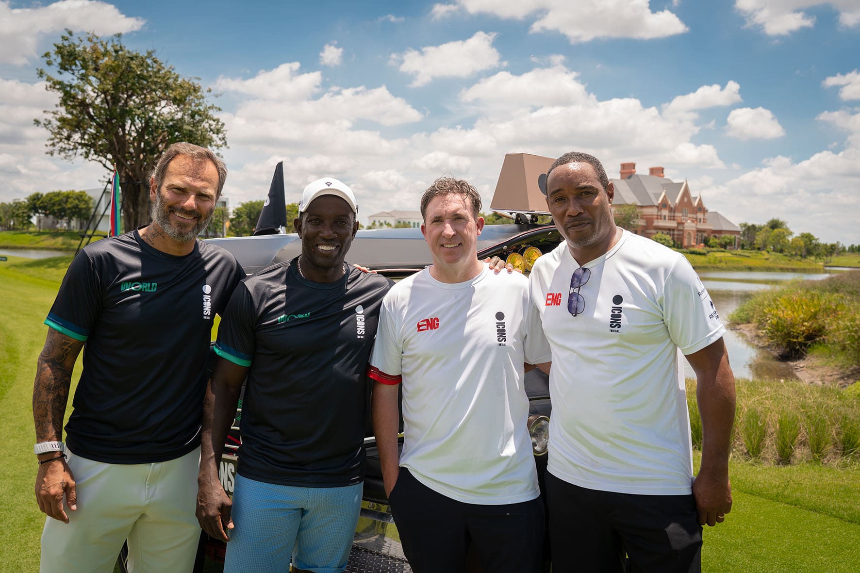 Reignwood Icons of Football: Football Superstars Bring Rivalries to the Golf Course in Bangkok, March 2025.