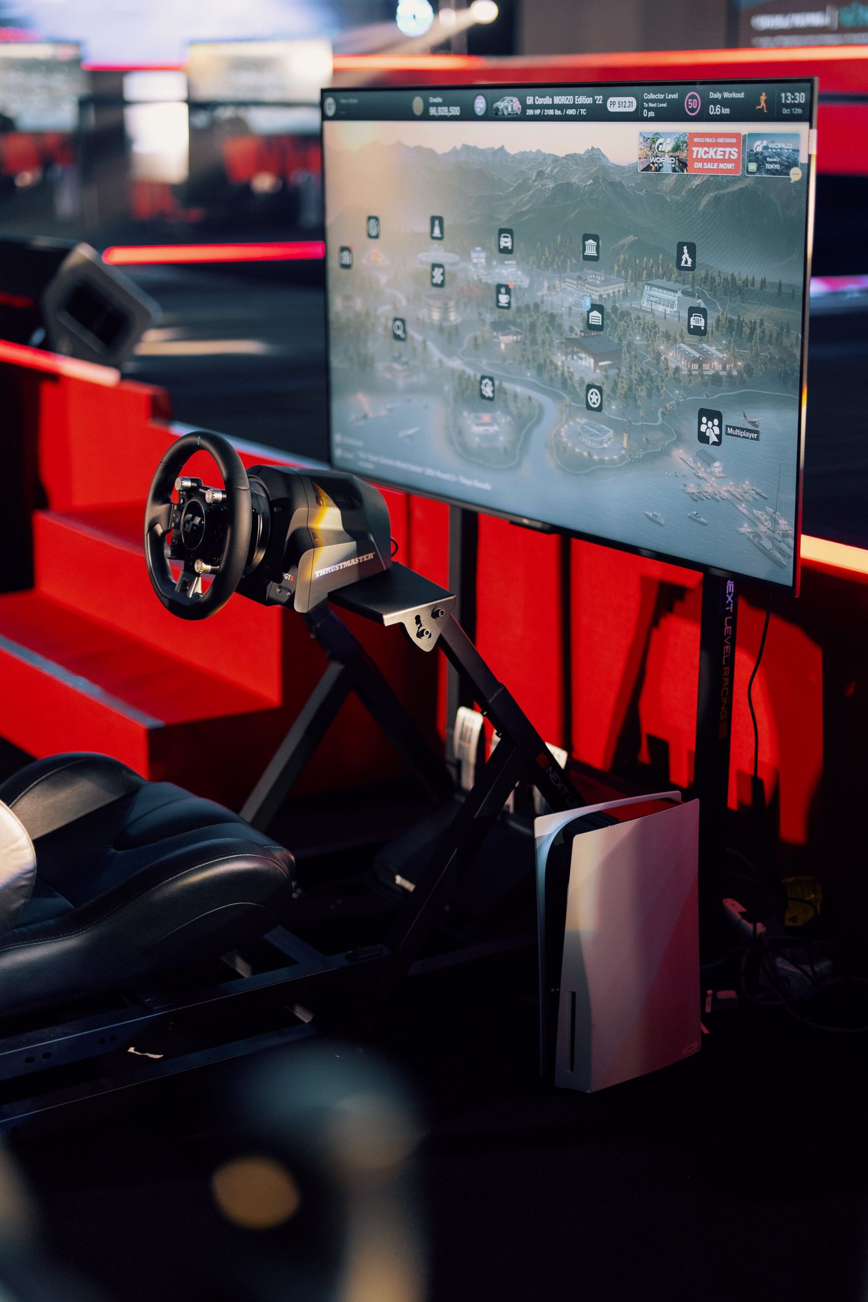 Car like setup at Toyota Gazoo Racing GT Cup Asia 2024