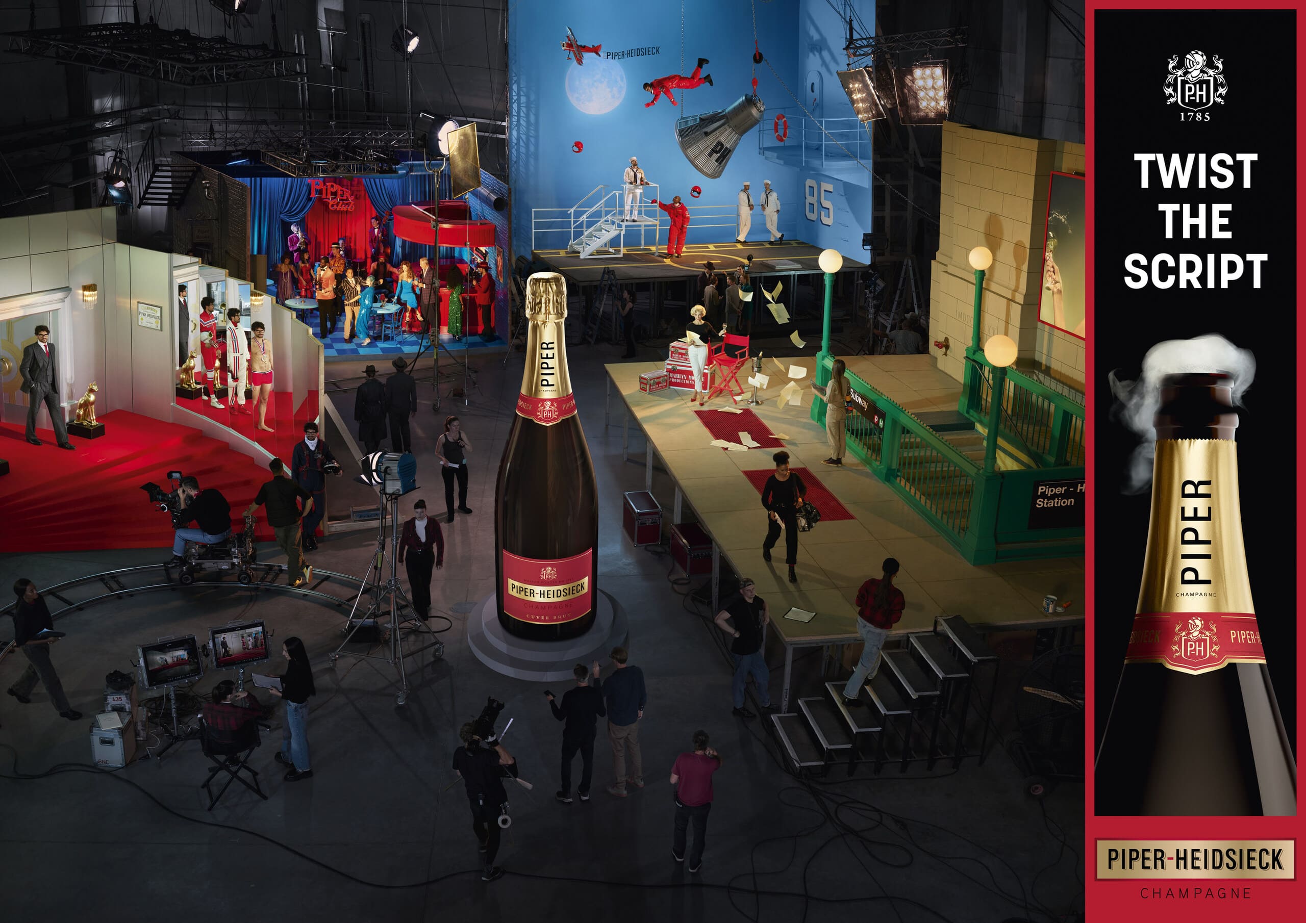 Piper-Heidsieck ‘Twists The Script’ To Bring Iconic Heritage To Life