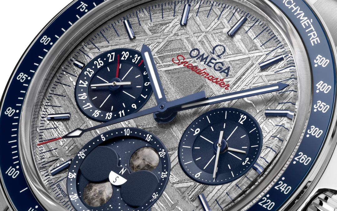 OMEGA Launches the Speedmaster Moonphase Meteorite