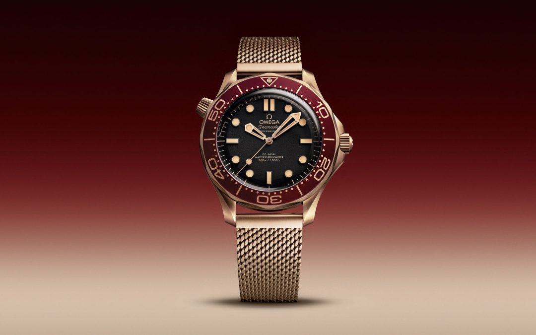 The OMEGA Seamaster Diver 300M in Bronze Gold and Burgundy