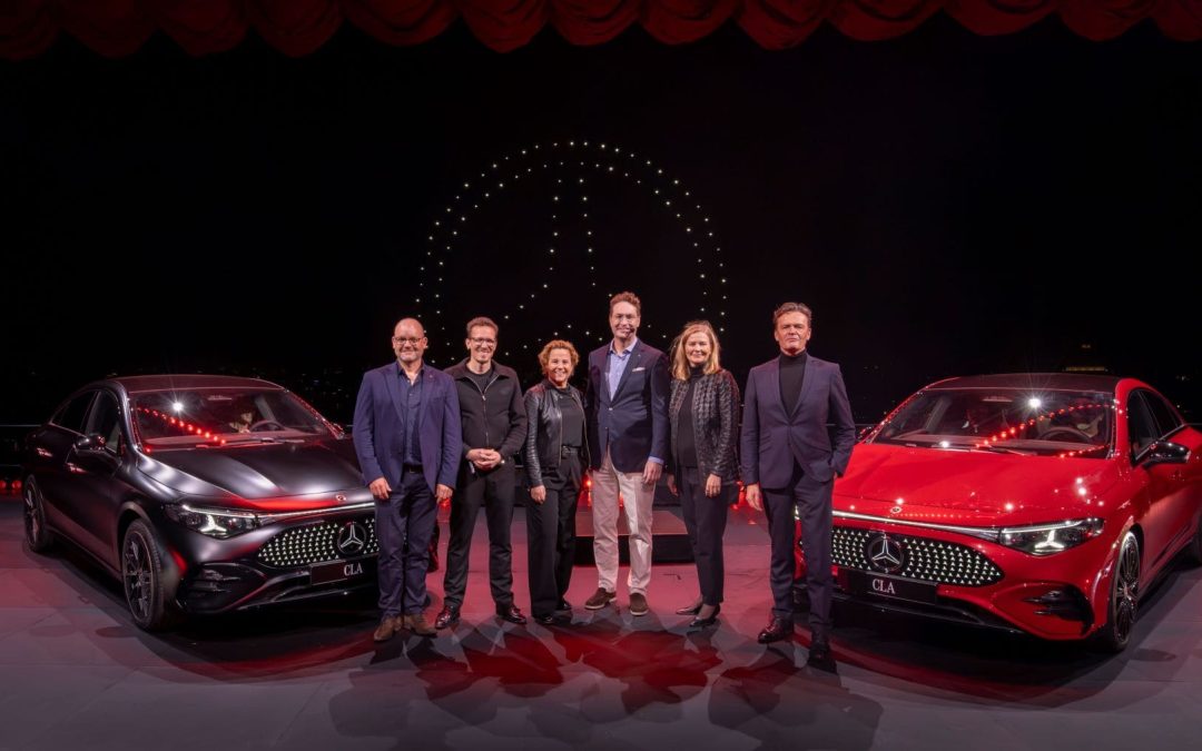 The All-New Mercedes-Benz CLA Delivers an Electrifying Performance at its Star-Studded World Premiere In Rome