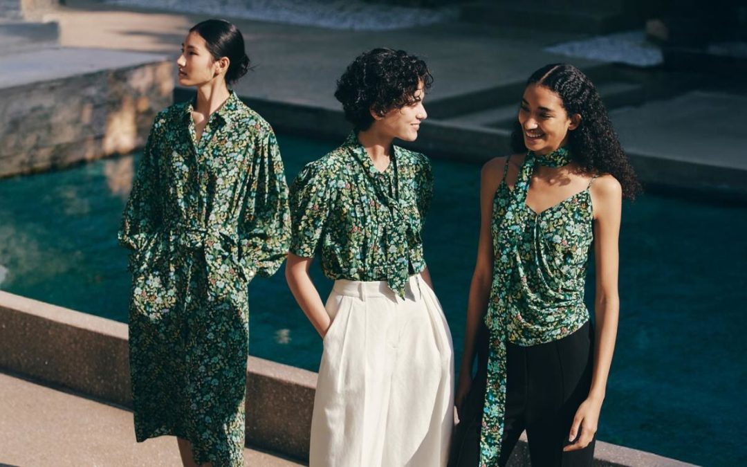 LILYSILK Debuts Capsule Collection Made with Liberty Fabrics, Blending British Heritage and Sustainable Silk