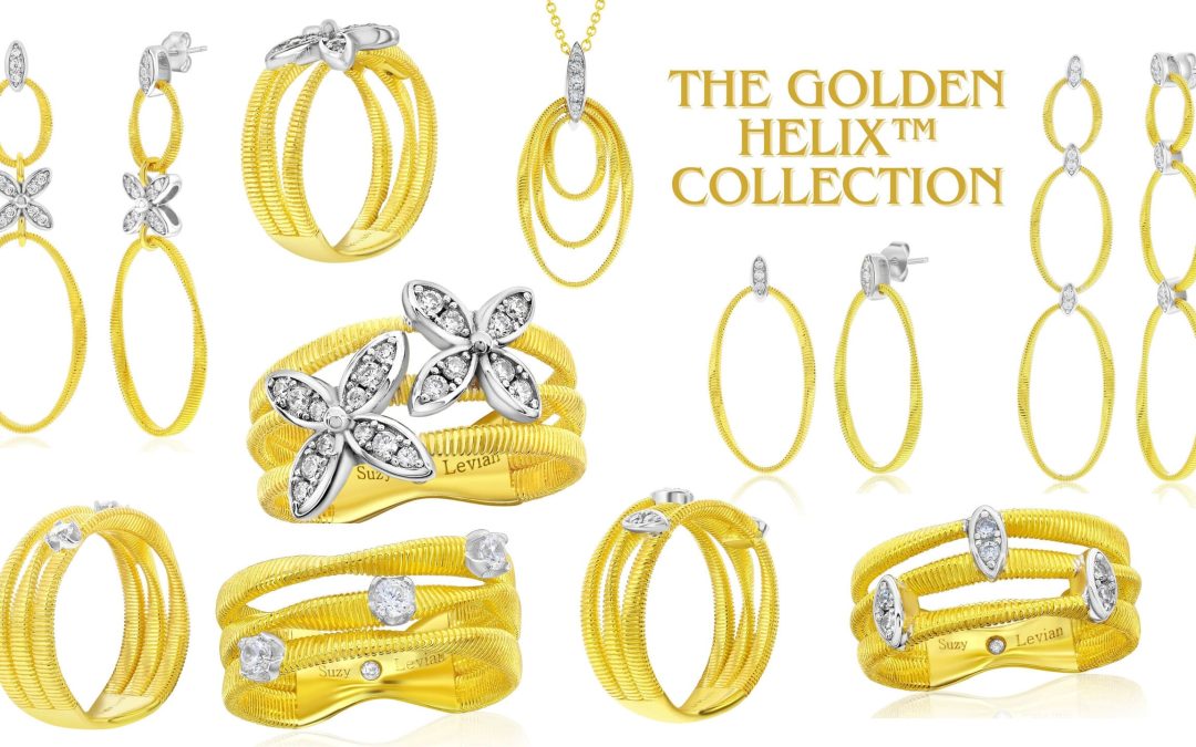 Suzy Levian Debuts the Golden Helix™ Collection: A Modern Twist on Timeless Luxury 