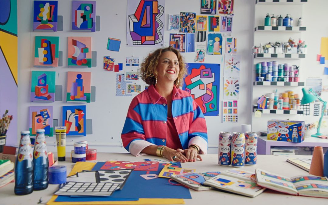 From France to Asia: 1664 x Camille Walala Unveil Artist Edition Packaging for the Festive Season