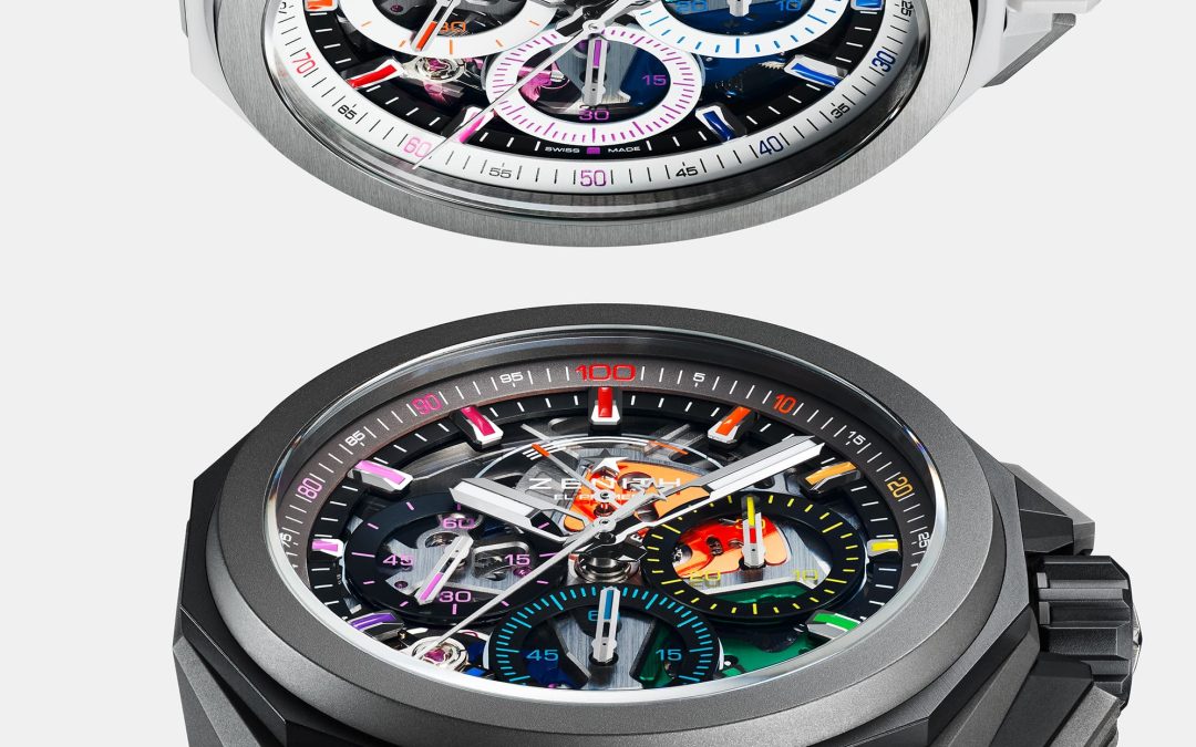 A High-Frequency Mechanical Rainbow with the Zenith Defy Extreme Chroma Limited Editions