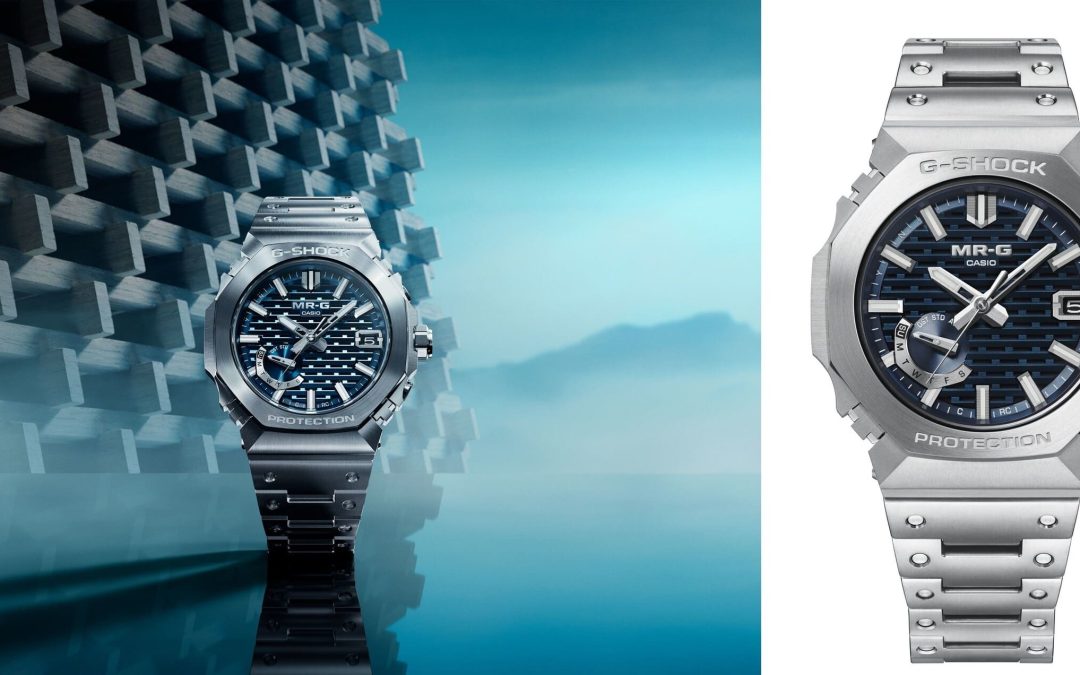 Casio to Release MR-G Featuring Traditional Japanese Hanada-iro Blue