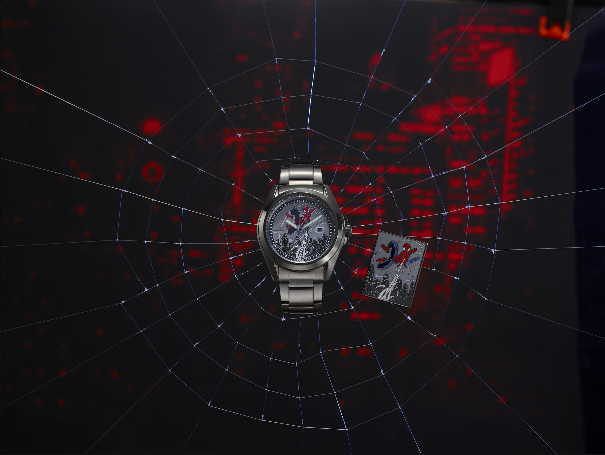 Citizen Unveils a Limited-Edition Spider-Man Timepiece