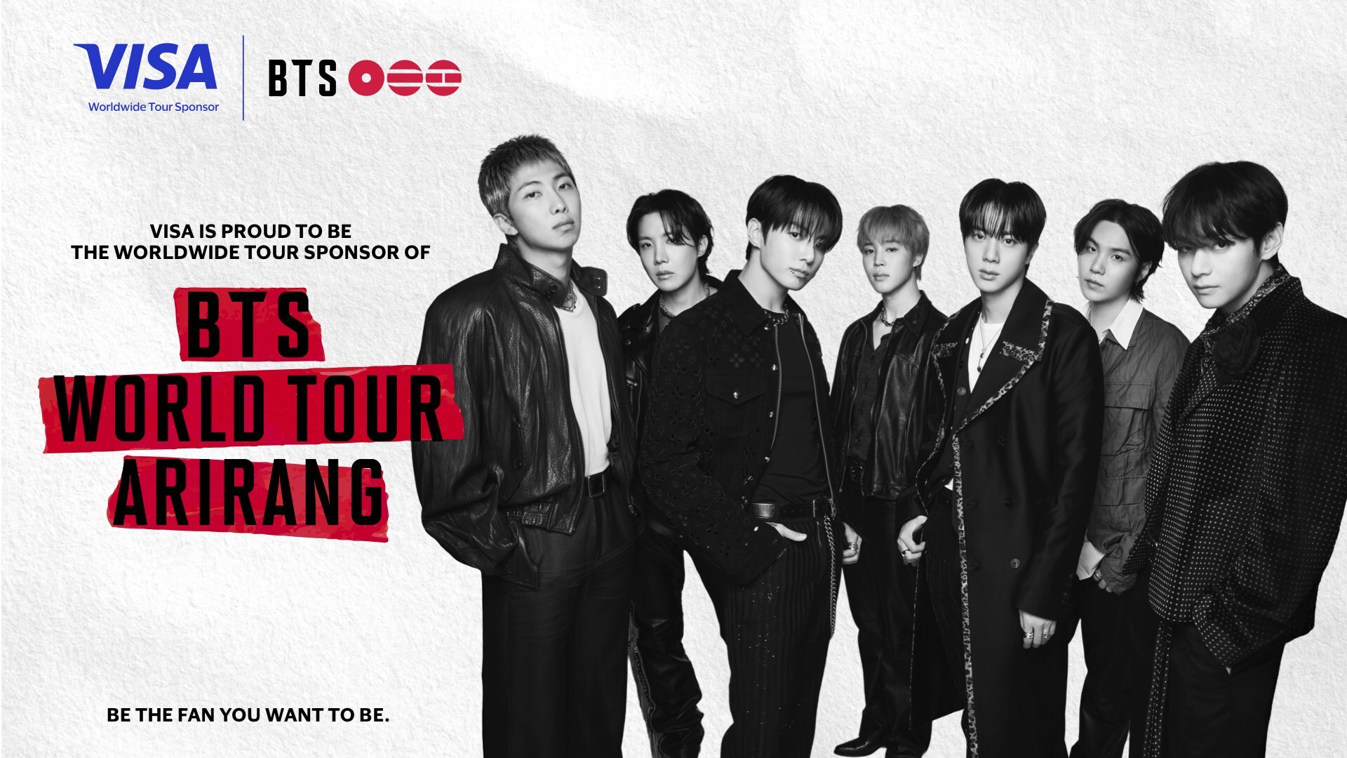 Visa cements global K-pop connection as Worldwide Tour Sponsor for “BTS WORLD TOUR ‘ARIRANG'”