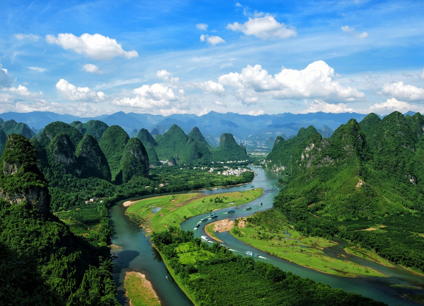 Jackie Chan and Trip.com Group Spotlight Guilin, China